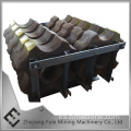 Placa de martillo trituradora de acero con alto contenido de manganeso